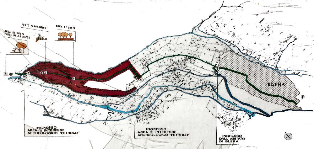 Blera percorso Petrolo