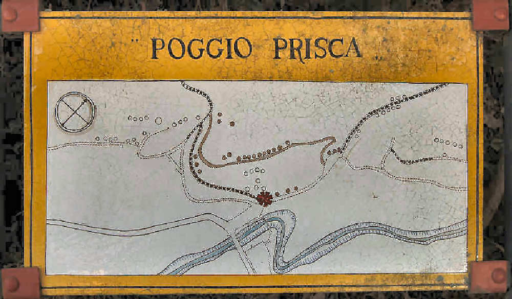 La via cava di Poggio Prisca